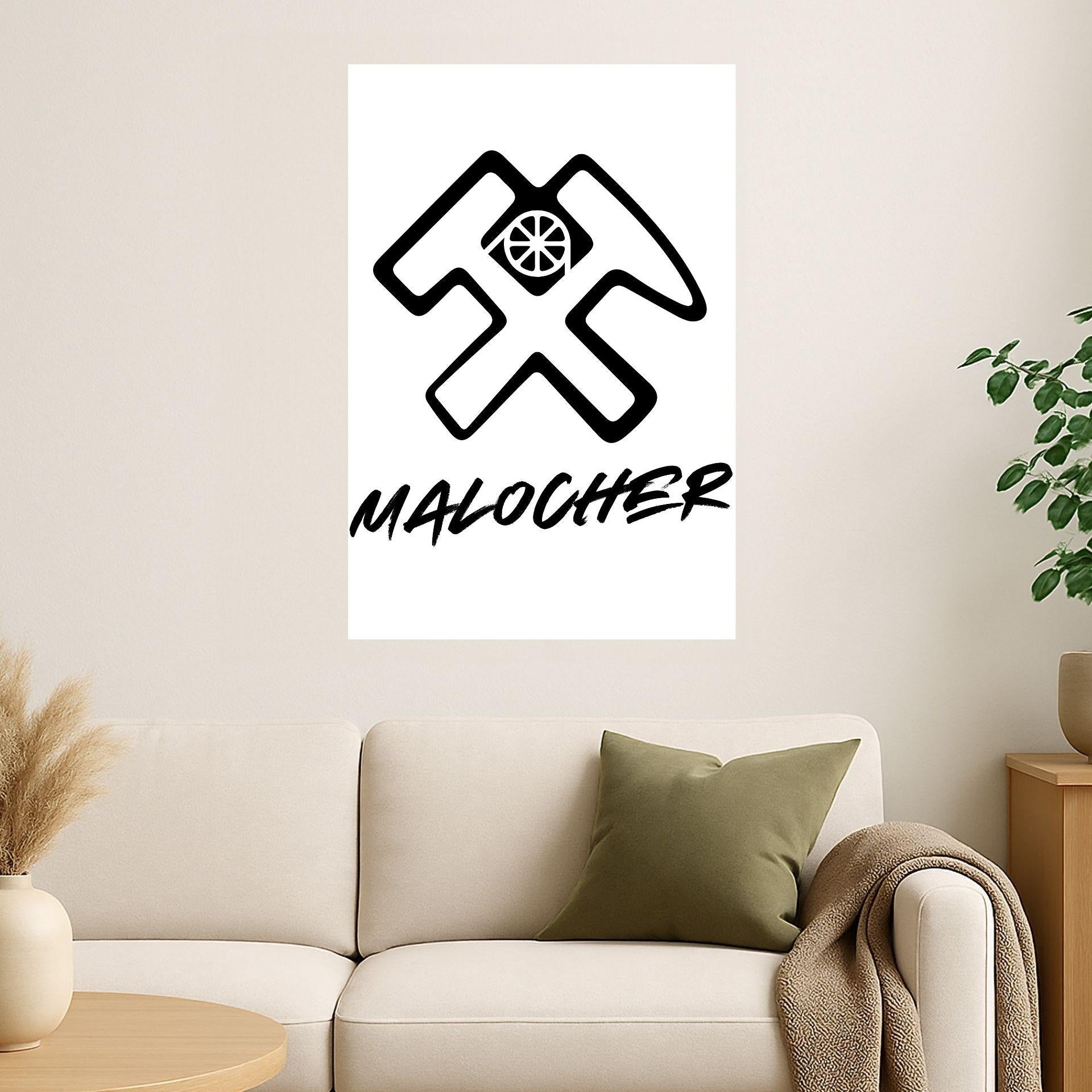 Poster „Malocher“