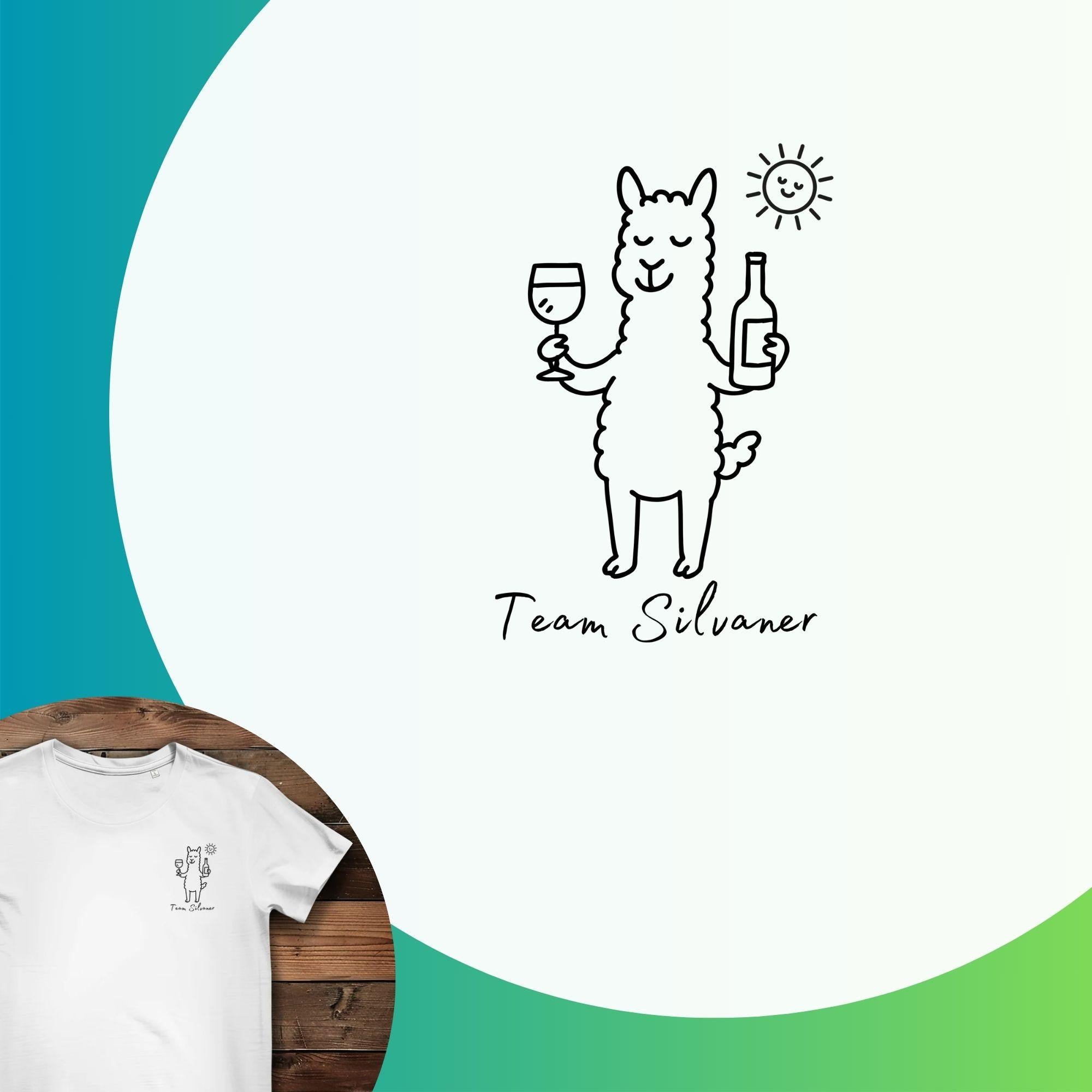 Damen Premium Bio T-Shirt Team Silvaner