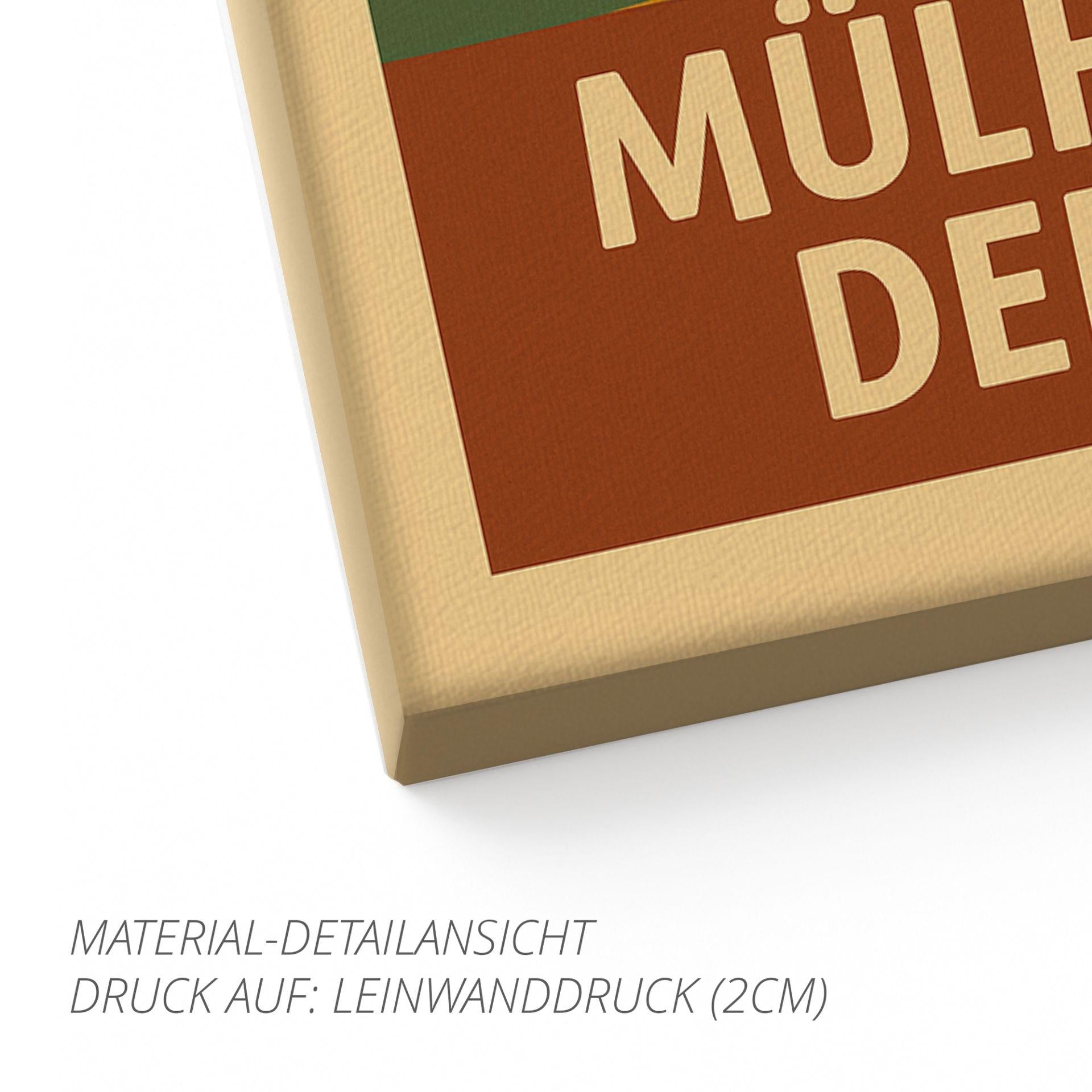 Retro Poster Camera Obscura Mülheim – 70er Style