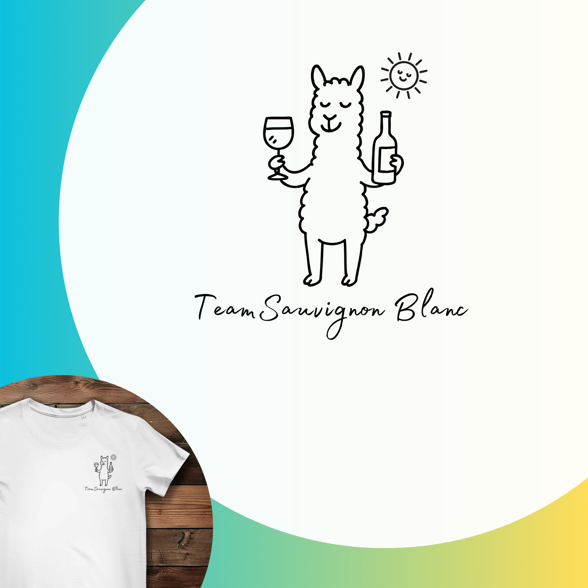 Damen Premium Bio T-Shirt Team Sauvignon Blanc