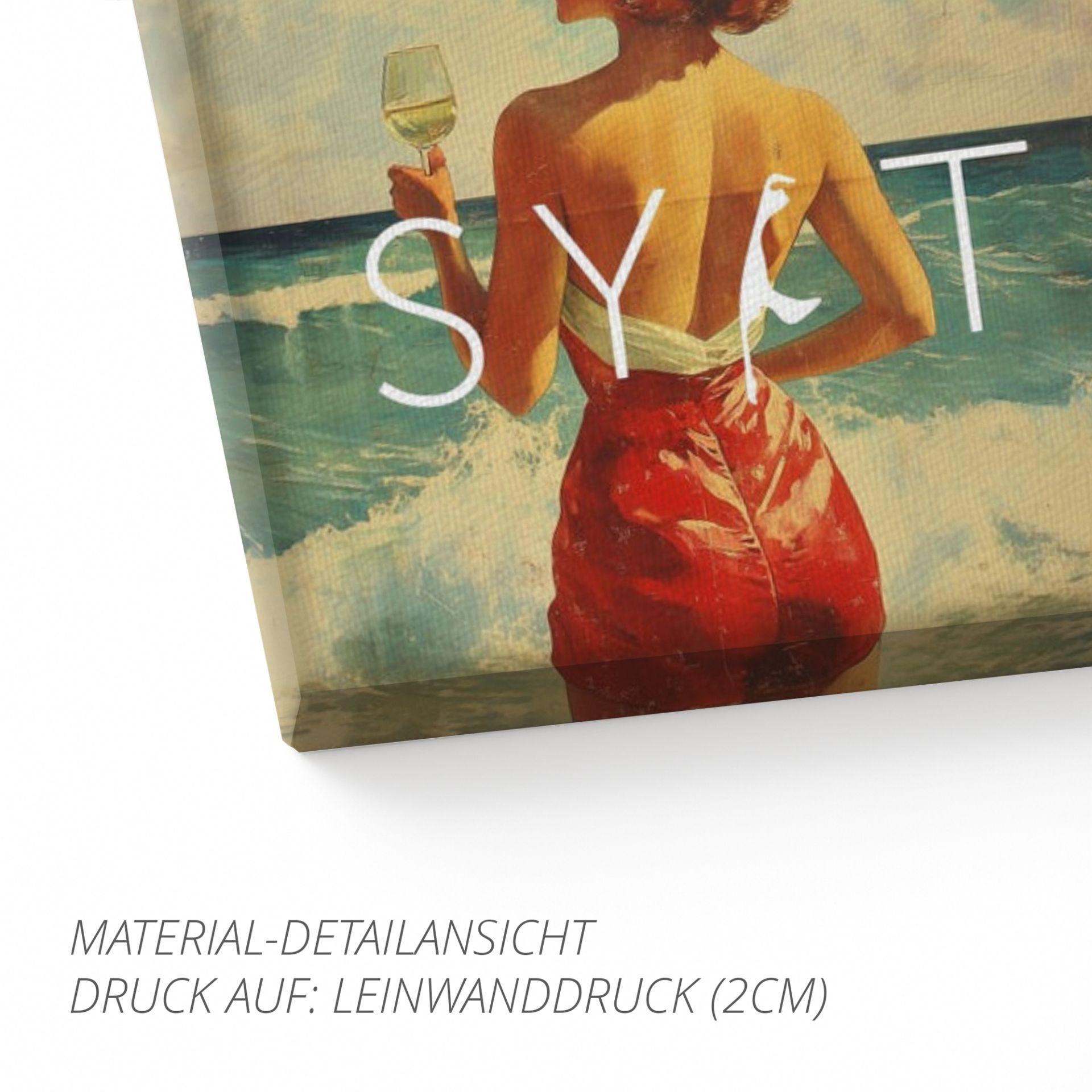 Sylt Dame - Premiumdruck