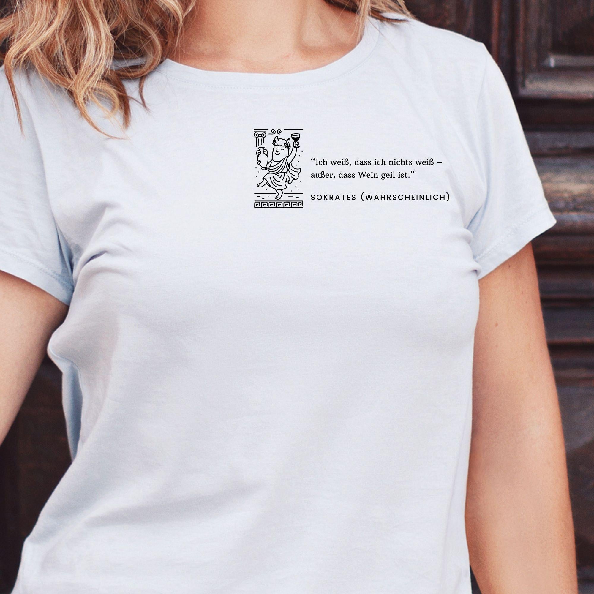 Damen Premium Bio T-Shirt Sokrates