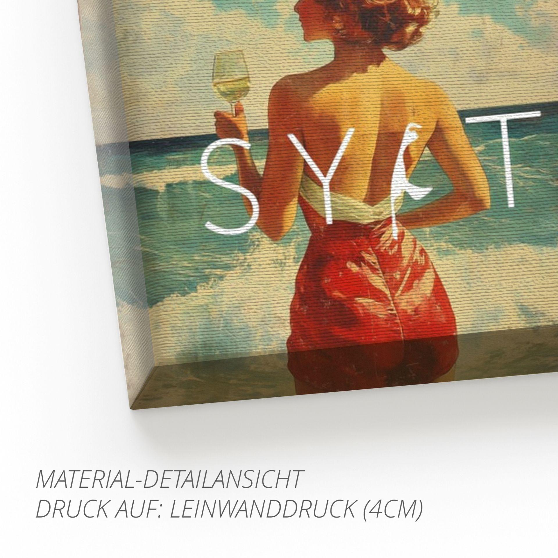 Sylt Dame - Premiumdruck