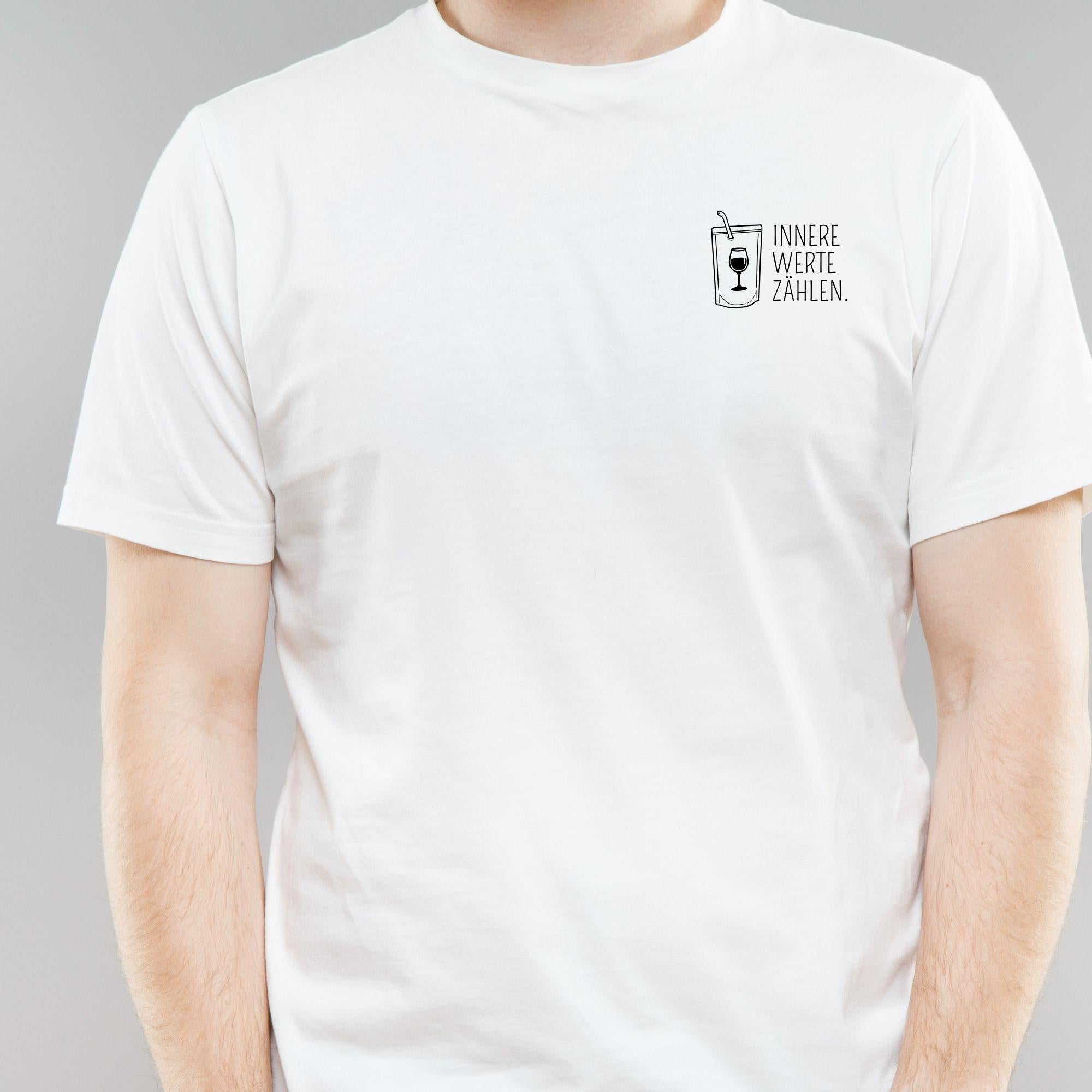 Herren Premium Bio T-Shirt Innere Wärte Zählen!