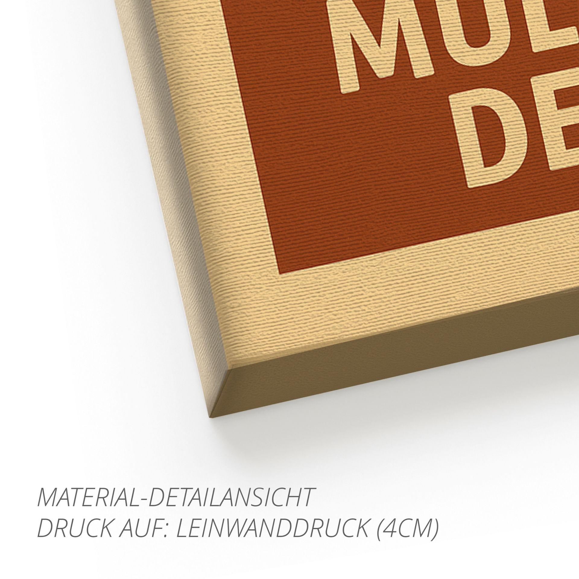 Retro Poster Camera Obscura Mülheim – 70er Style