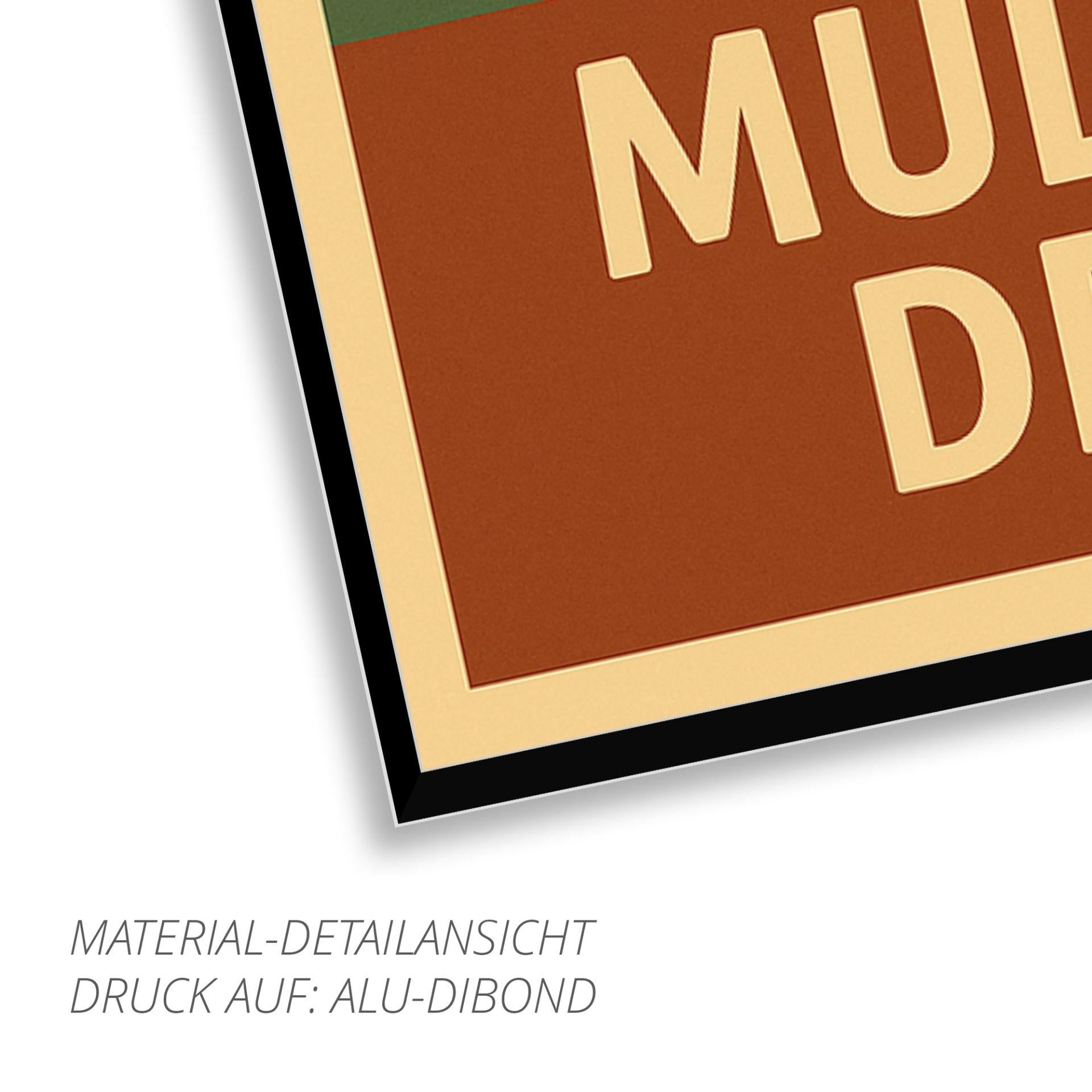 Retro Poster Camera Obscura Mülheim – 70er Style