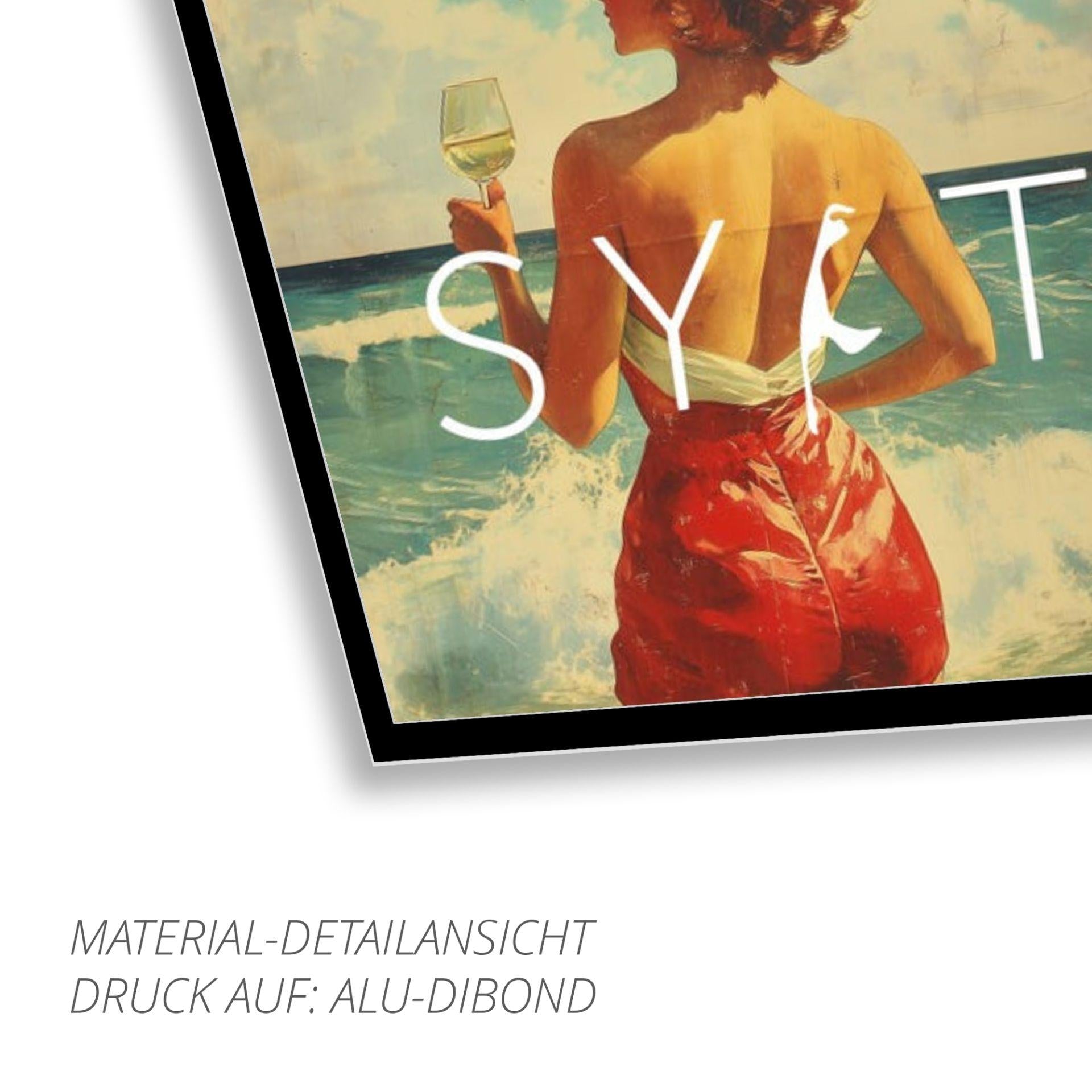 Sylt Dame - Premiumdruck