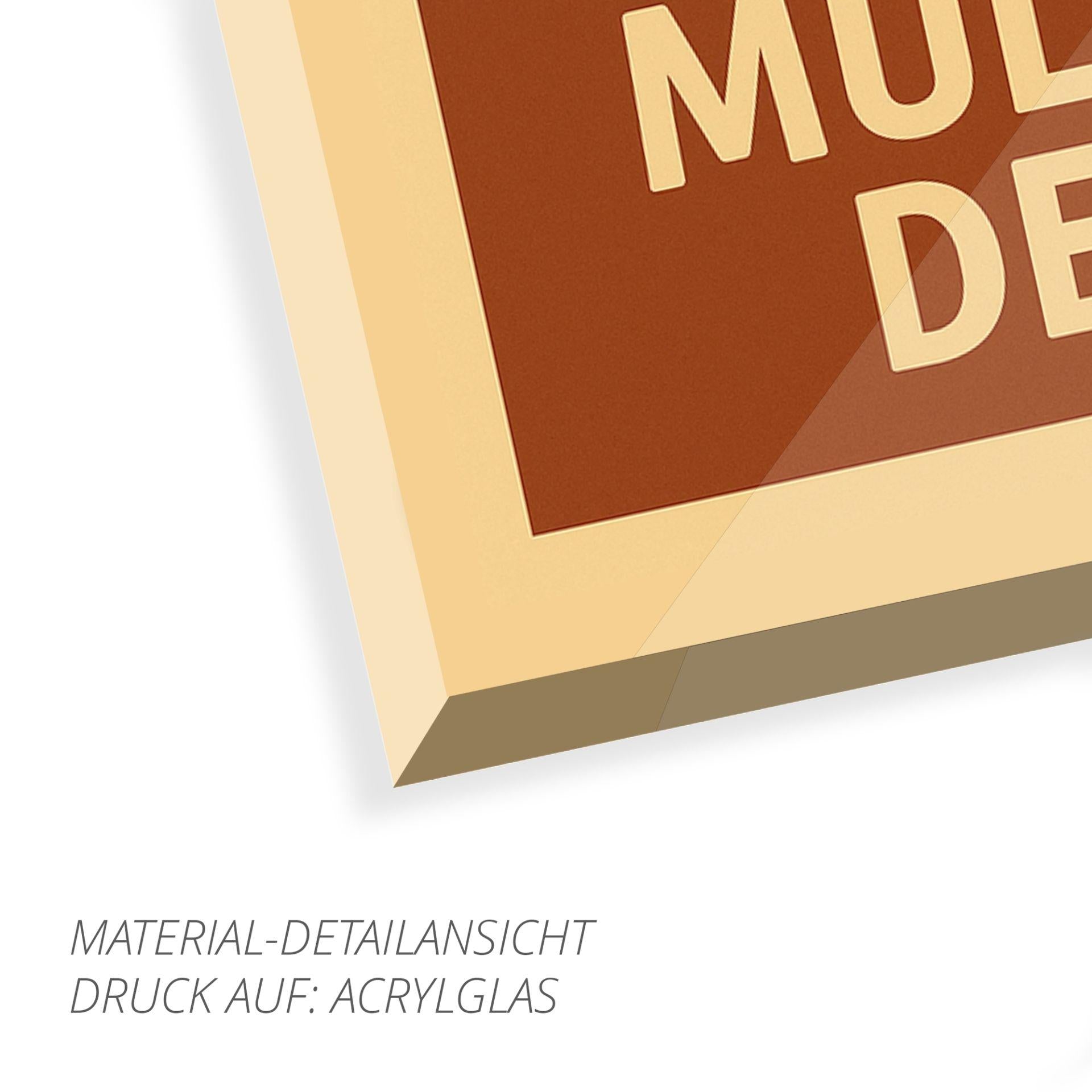 Retro Poster Camera Obscura Mülheim – 70er Style