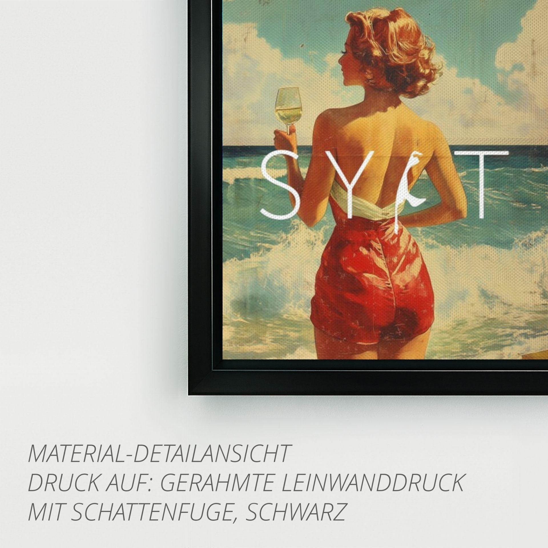 Sylt Dame - Premiumdruck