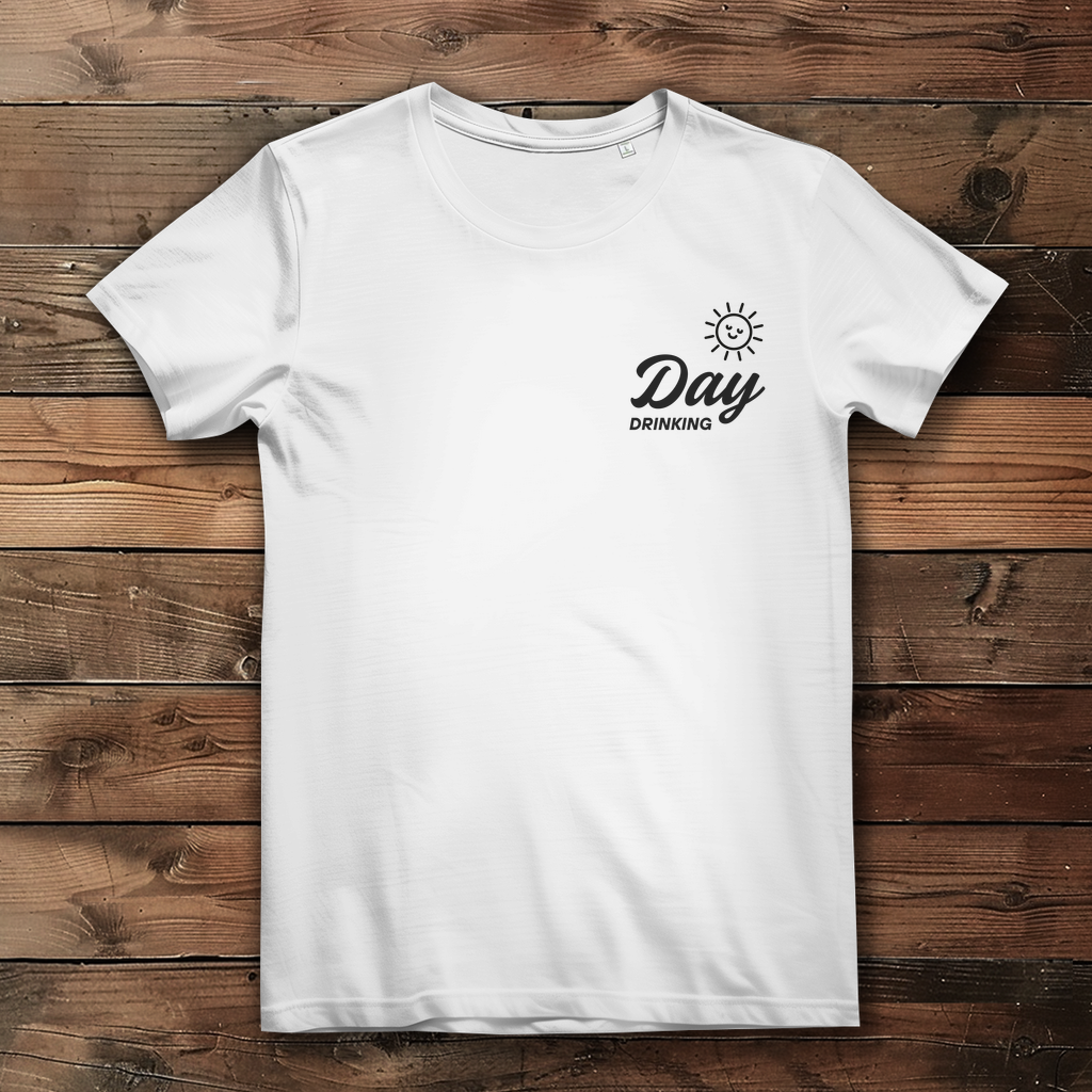 Damen Premium Bio: T-Shirt Day Drinking