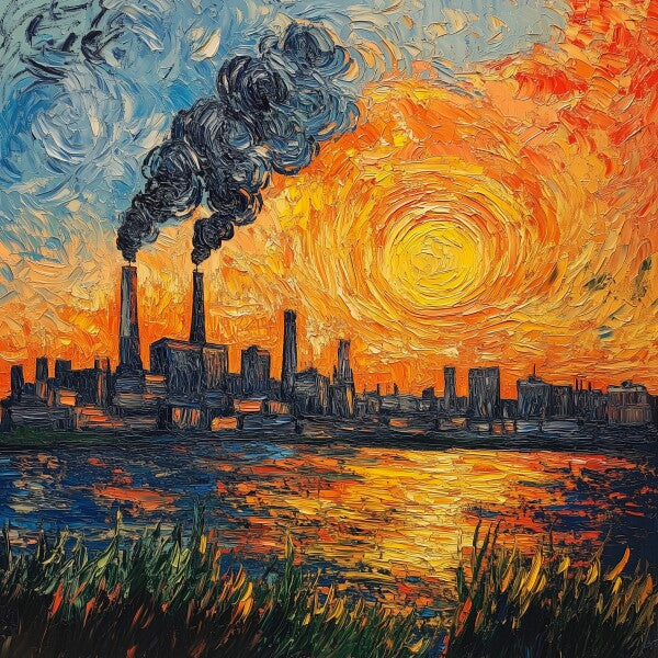 Ruhrpott Sundowner in Öl