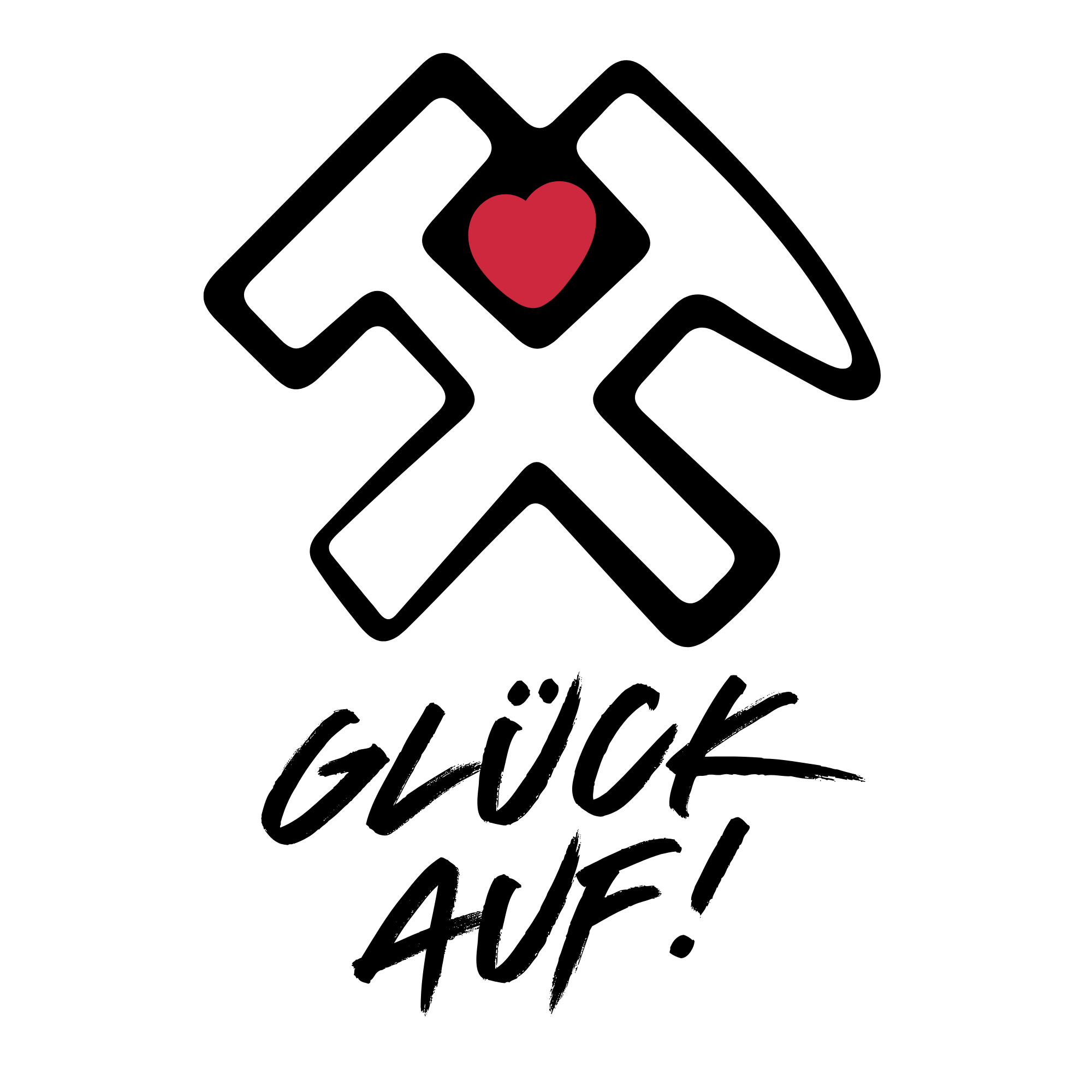 „Glück Auf“ – Retro Poster mit Geschichte & Herz