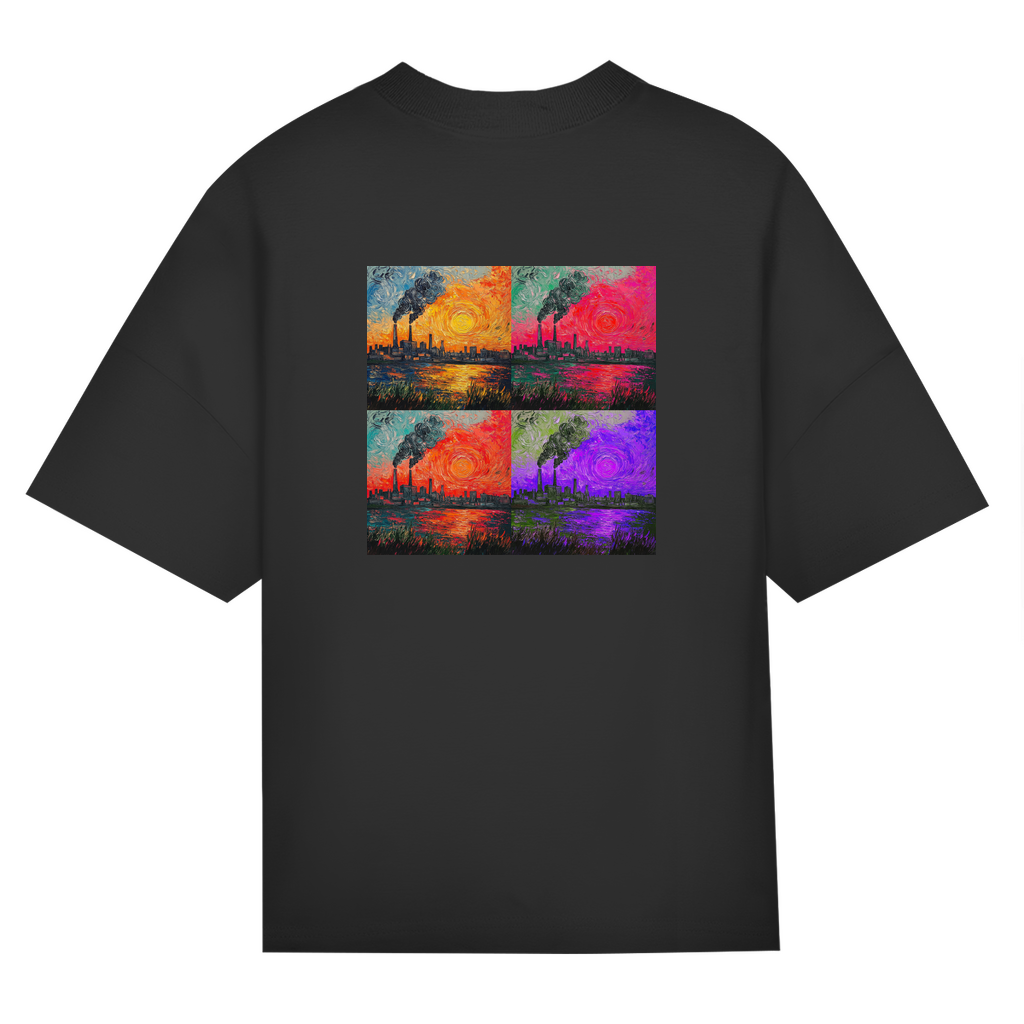 Oversize T-Shirt - Frida Pastiche - Ruhrpott Collage