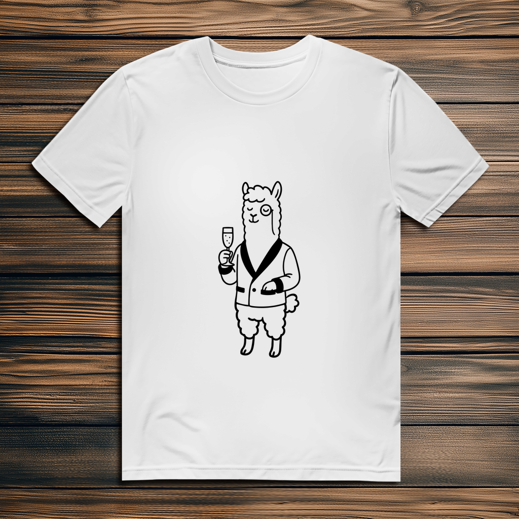 Herren Premium Bio T-Shirt: Smocking