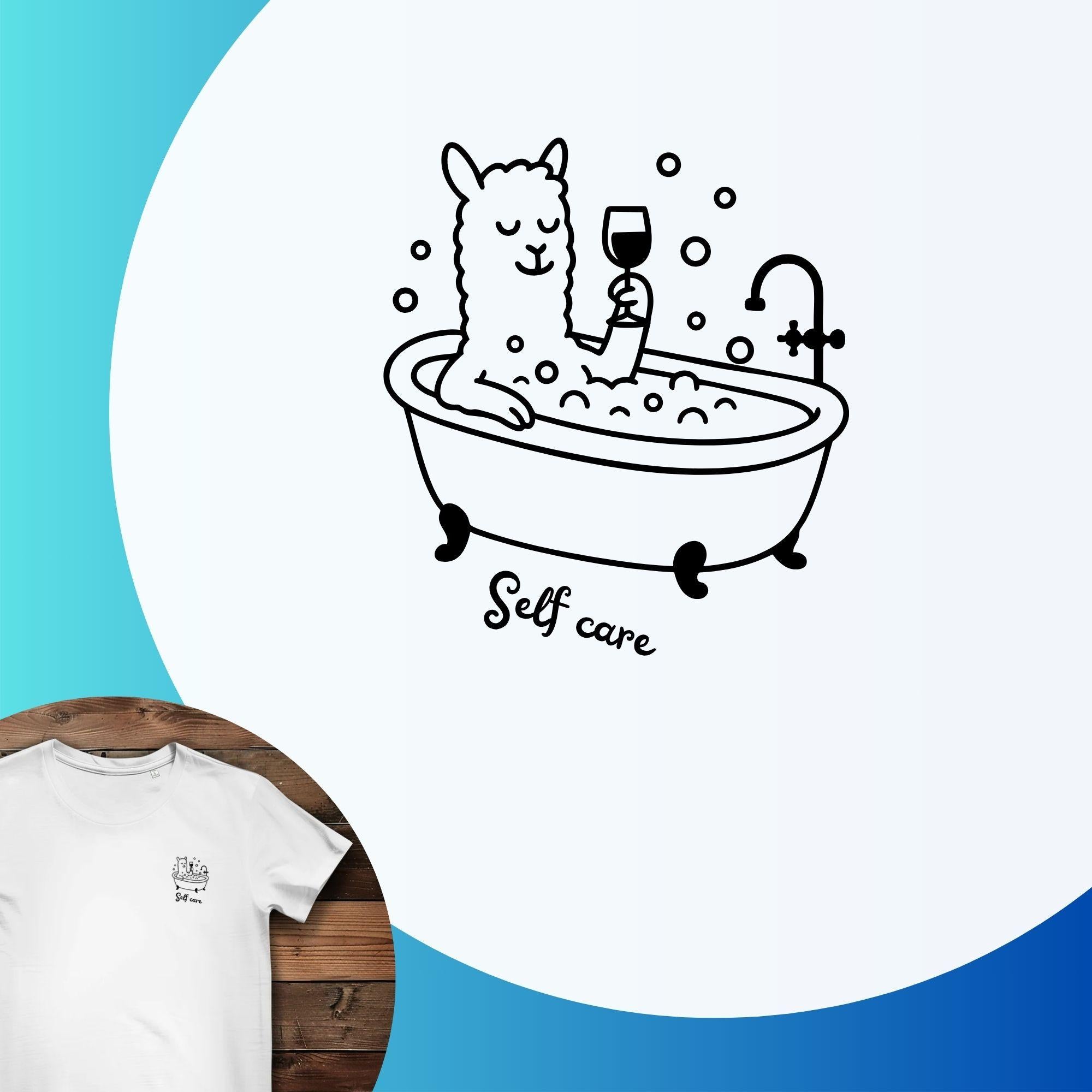 Damen Premium Bio T-Shirt Self care
