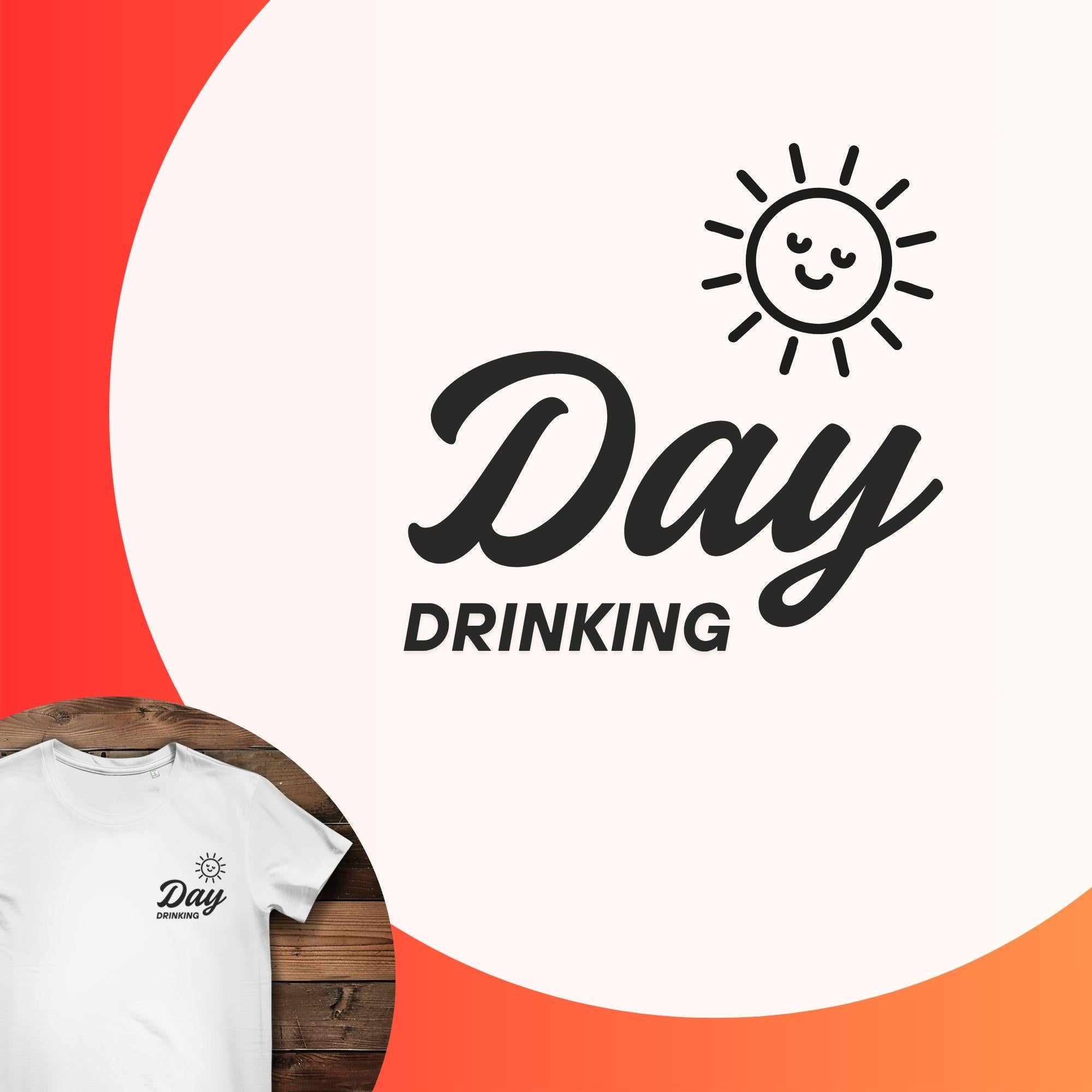 Damen Premium Bio T-Shirt Day Drinking
