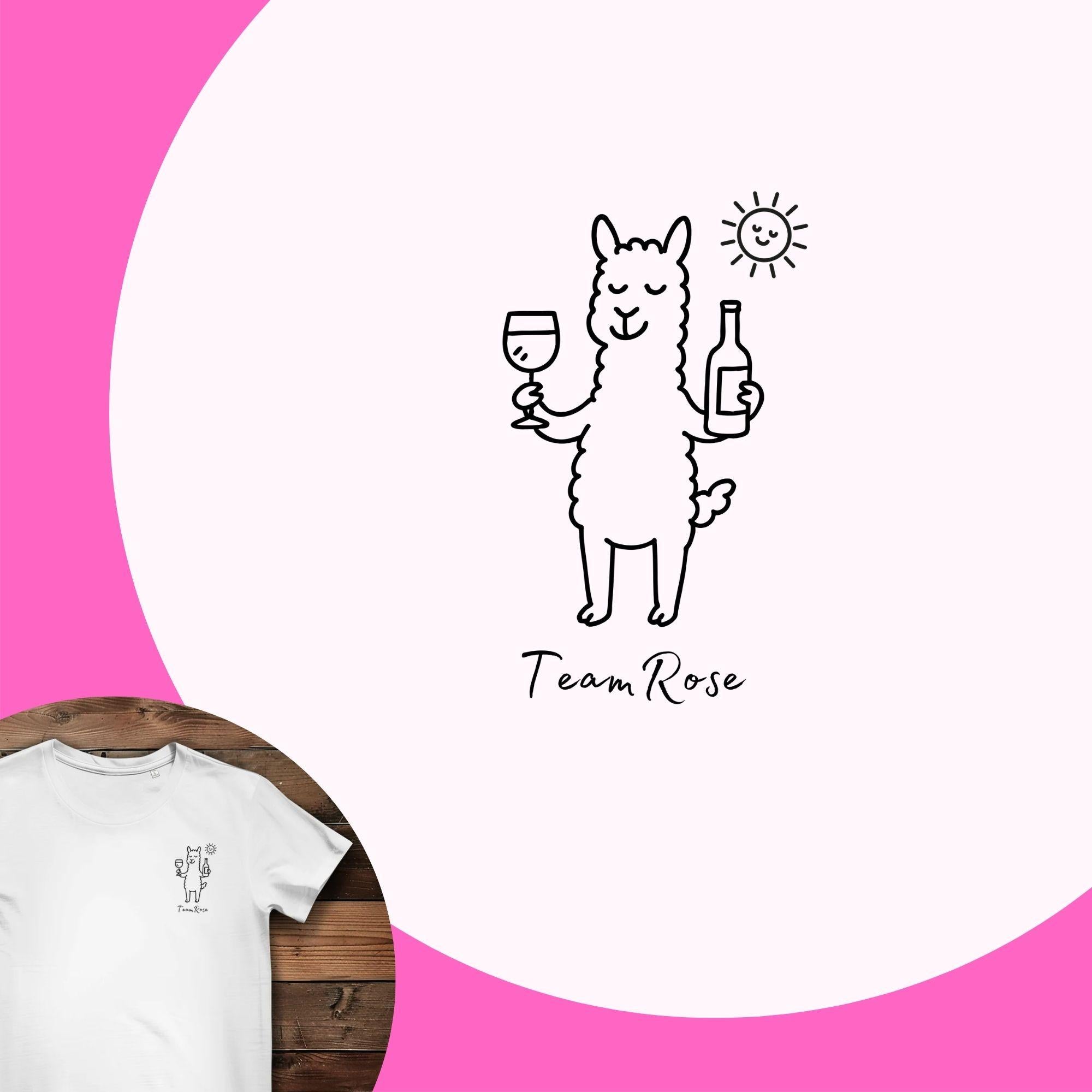 Damen Premium Bio T-Shirt Team Rose