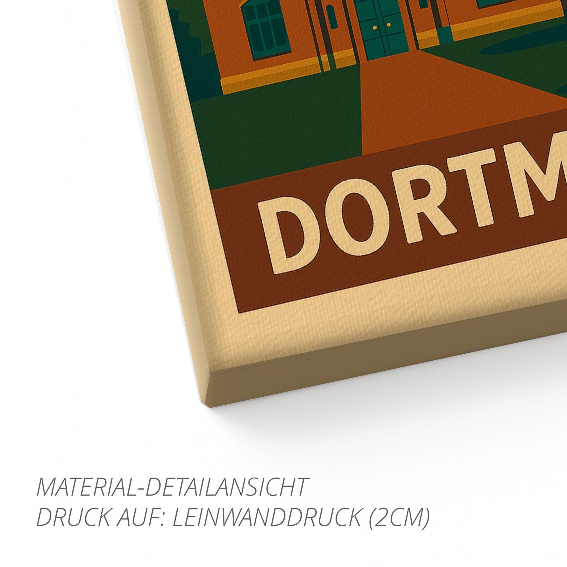Retro Poster Zeche Zollern Dortmund – 70er Style