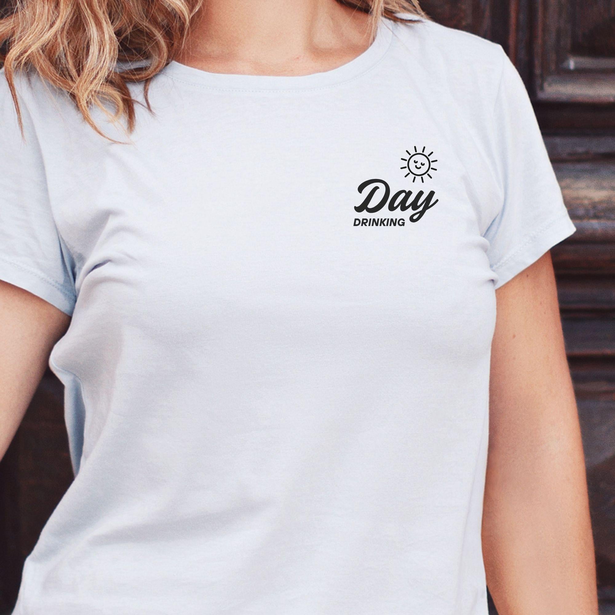 Damen Premium Bio T-Shirt Day Drinking