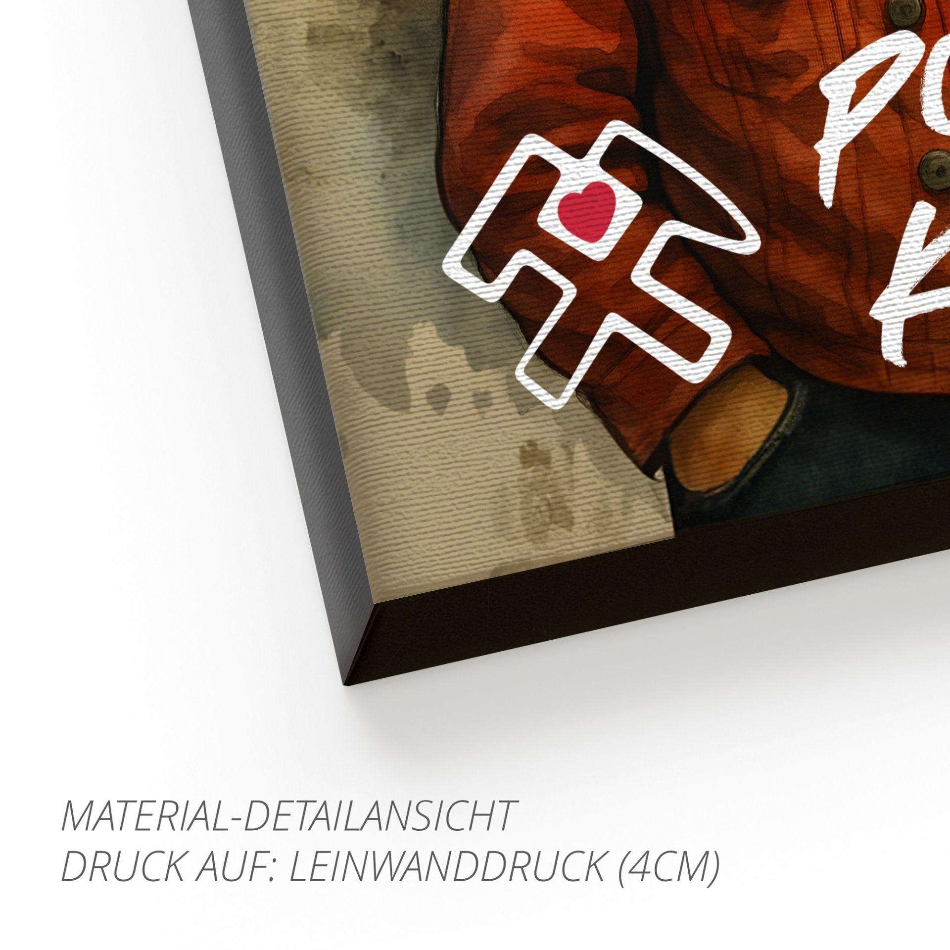 Retro Poster Ruhrpott-Kind (Mädchen) – 70er Style