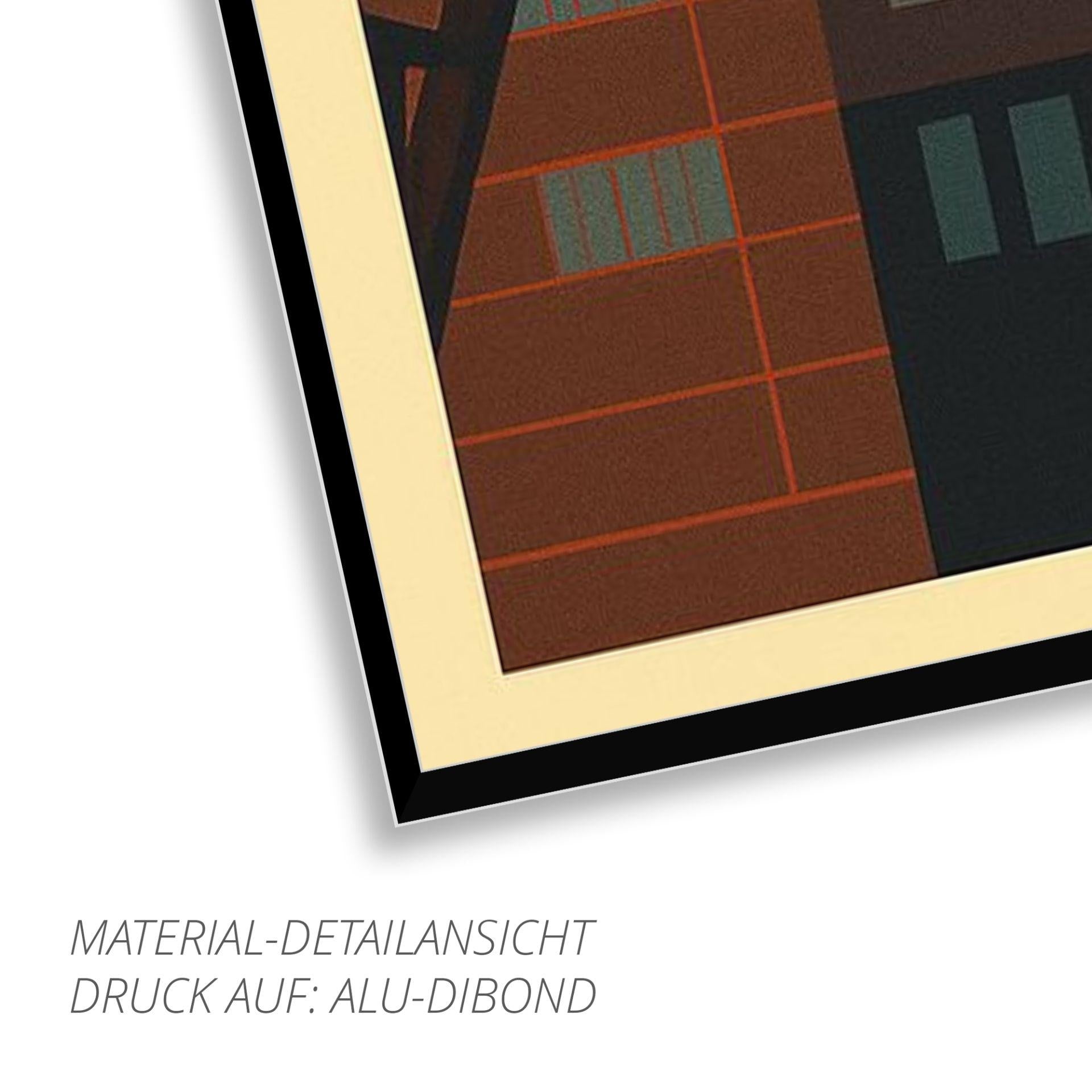 Retro Poster Zeche Zollverein Essen – 70er Style