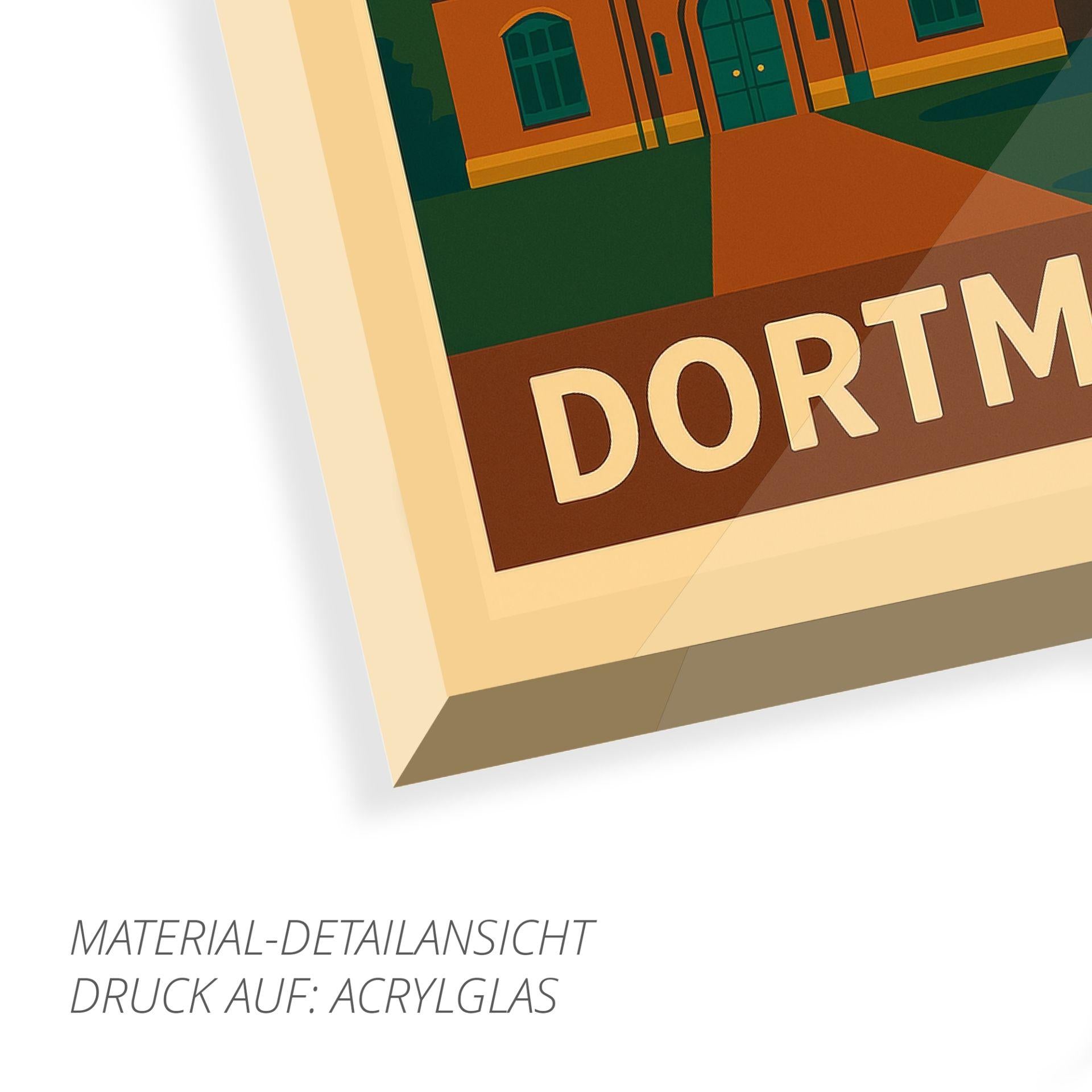 Retro Poster Zeche Zollern Dortmund – 70er Style