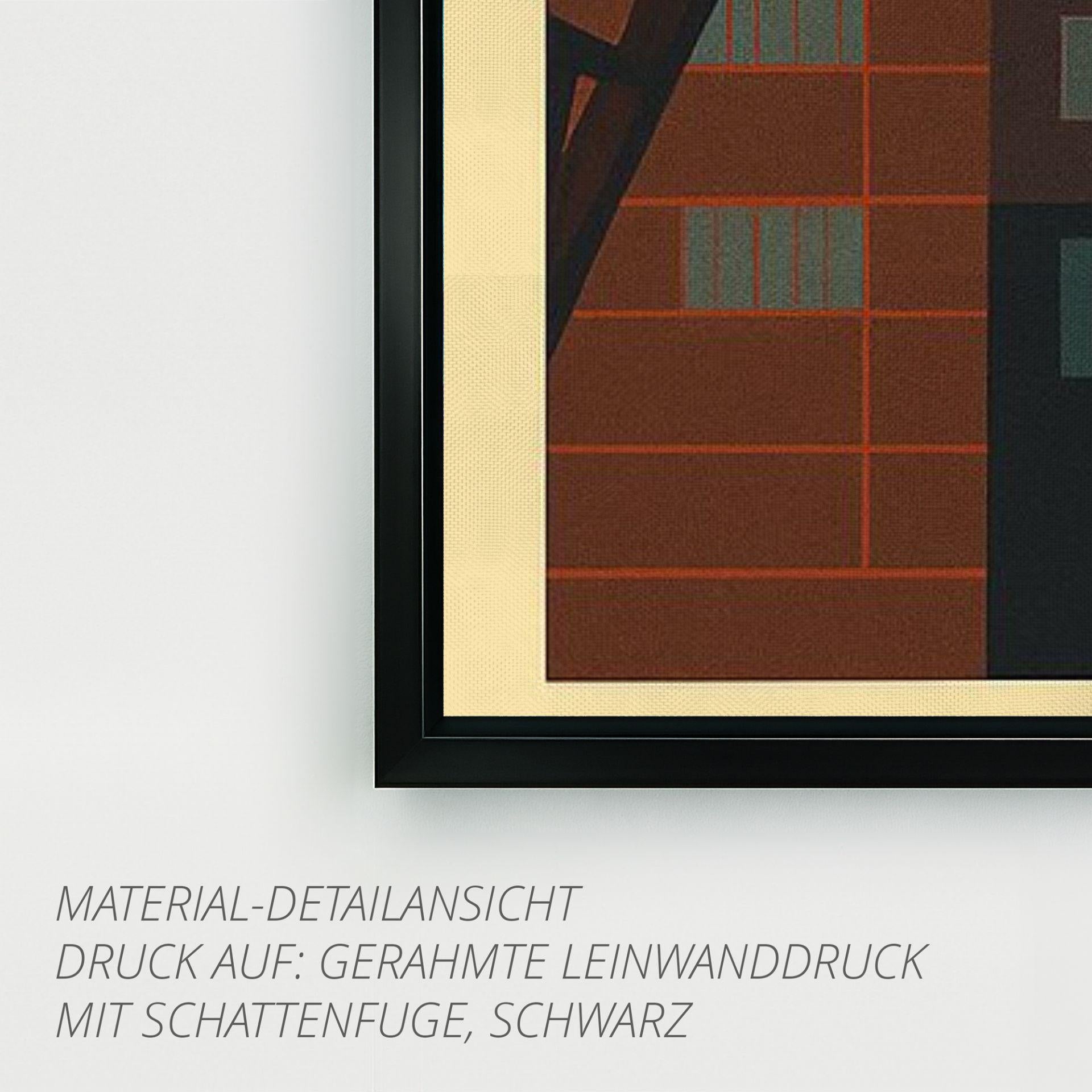 Retro Poster Zeche Zollverein Essen – 70er Style
