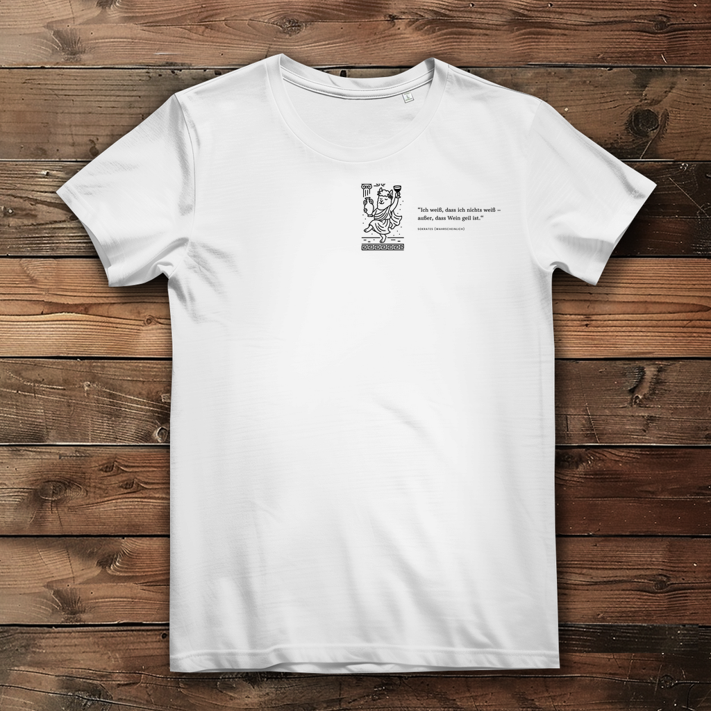 Damen Premium Bio: T-Shirt Sokrates