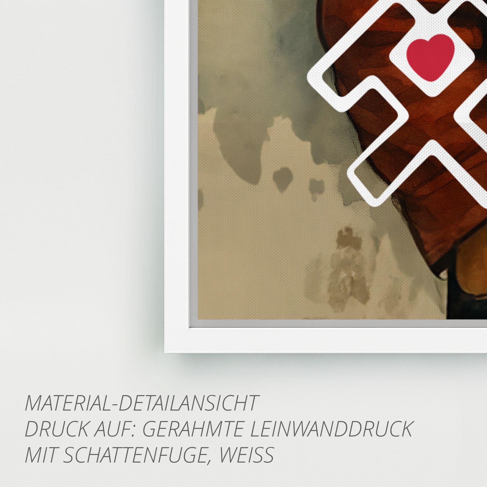 Retro Poster Ruhrpott-Kind (Mädchen) – 70er Style