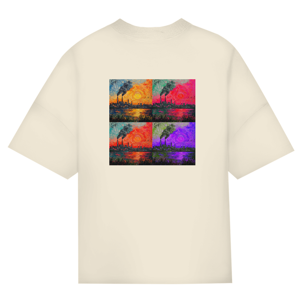 Oversize T-Shirt - Frida Pastiche - Ruhrpott Collage