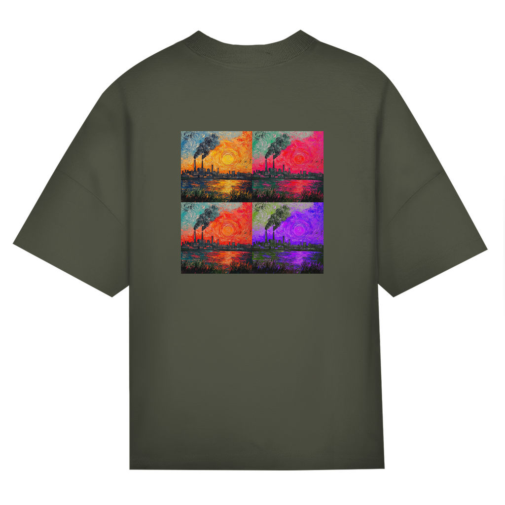 Oversize T-Shirt - Frida Pastiche - Ruhrpott Collage